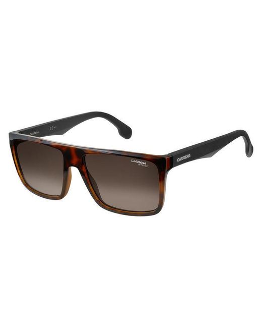Carrera Black 5039/S 2Os/Ha Sunglasses Plastic Squared Shaded for men