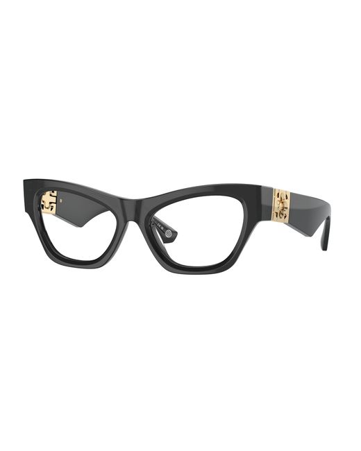 Burberry Black Be2405U 4112 Optical Frames Acetate Transparent Cat Eye Normal