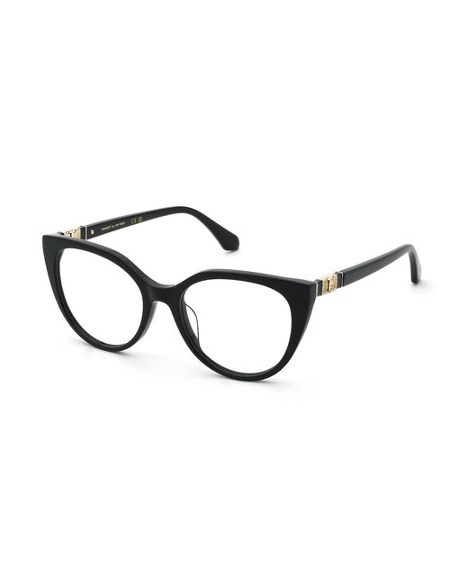 Twinset Black Vtw136 700 Optical Frames Acetate Butterfly