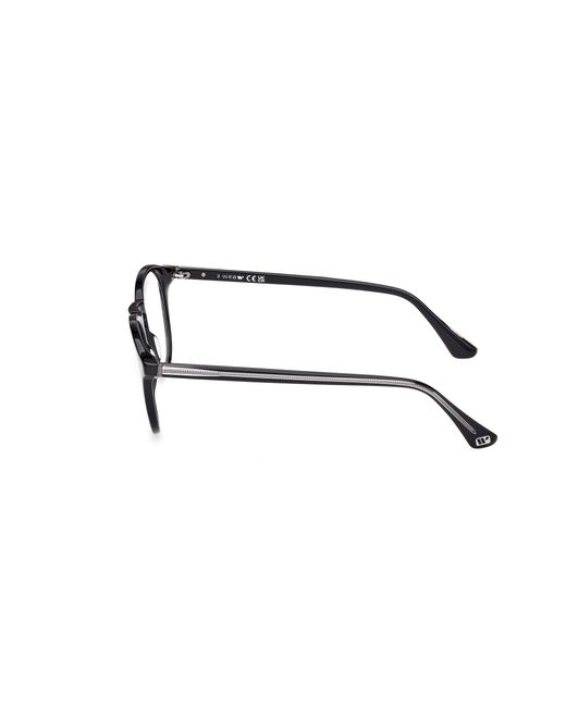 Web Black We5387 003 Optical Frames Acetate Round Normal