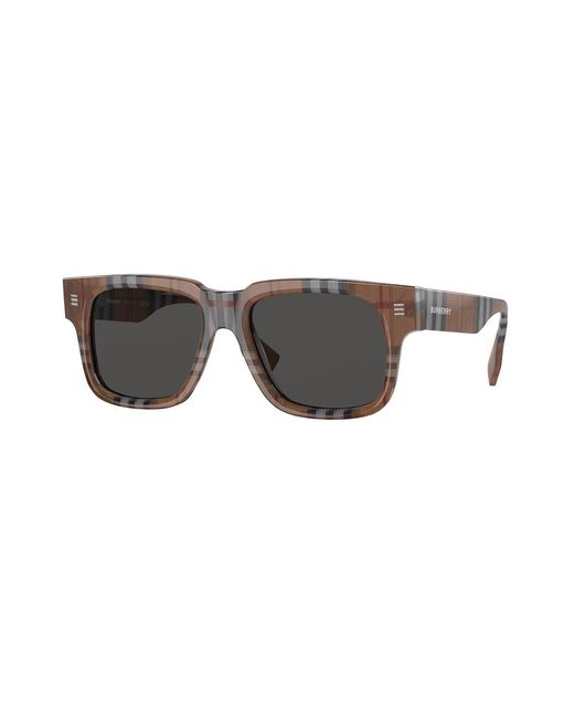 Burberry Black Be4394 Hayden 396687 Sunglasses Acetate Squared Normal for men