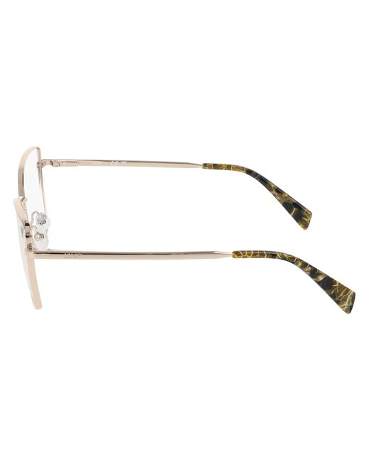 Liu Jo Black Lj2176 716 Optical Frames Metal Squared Normal