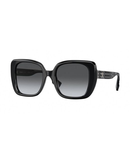 Burberry Black Be4371 3001T3 Sunglasses Plastic Squared Polarized