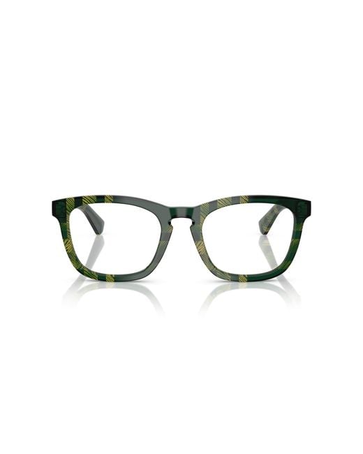 Burberry Black Be2417 4125 Optical Frames Acetate Squared Normal for men