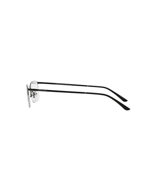 Giorgio Armani Black Ar5010 3001 Optical Frames Steel Squared Normal for men