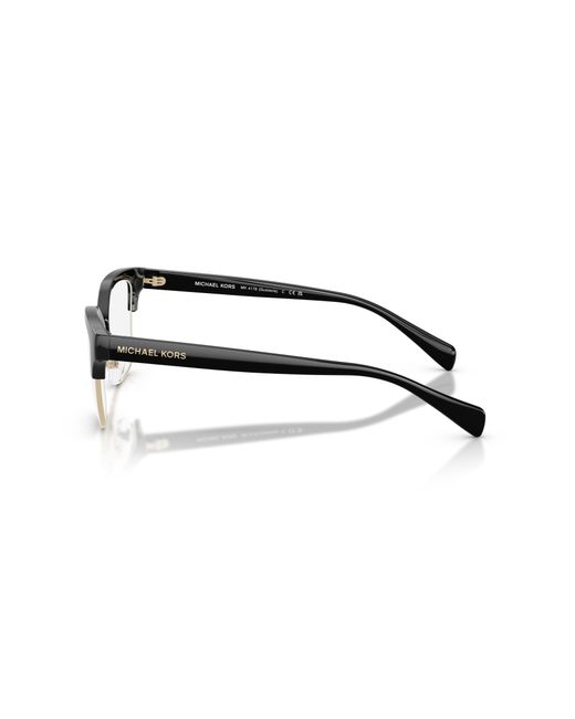 Michael Kors Black Mk4178 Gustavia 3005 Optical Frames Injected Squared Normal