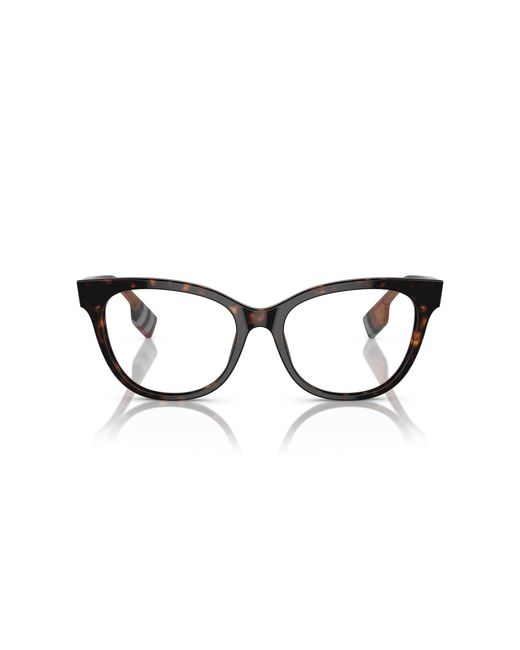 Burberry Black Be2375 Evelyn 3002 Optical Frames Acetate Transparent Cat Eye Normal