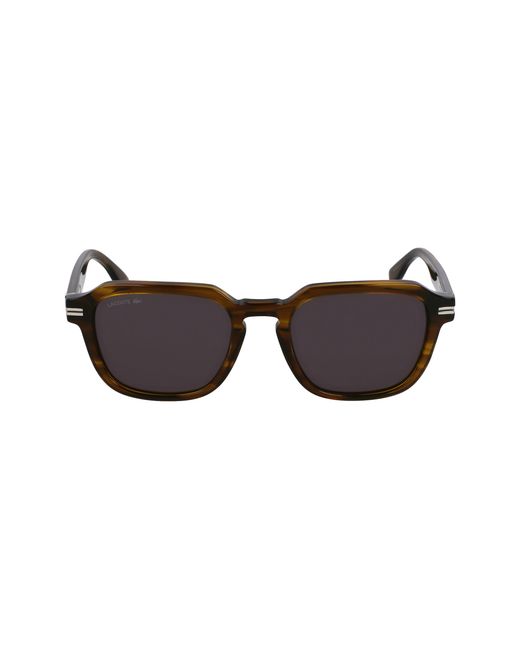 Lacoste Black L6046S 275 Sunglasses Acetate Squared Normal for men