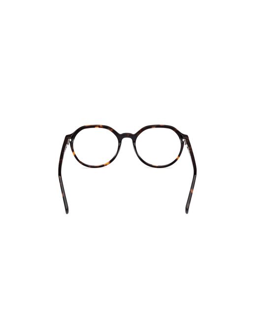 Guess Black Gu50166 052 Optical Frames Acetate Round Normal