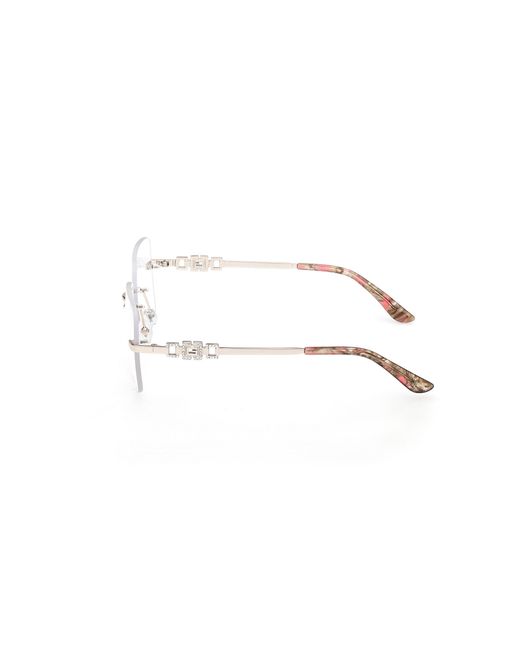 Guess Black Gu50319 033 Optical Frames Metal Squared Normal