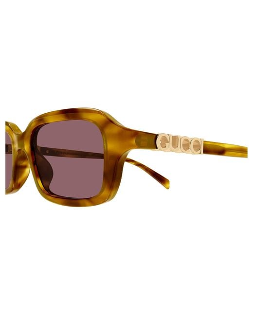 Gucci Black Gg2152S 004 Sunglasses Acetate Squared