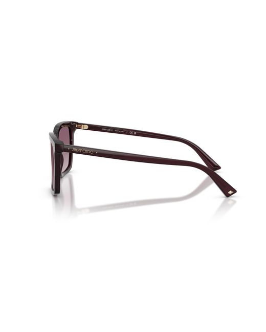 Jimmy Choo Black Jc5051 50866X Sunglasses Acetate Squared Normal Shaded