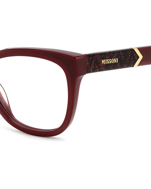 Missoni Black Mis 0190 Lhf Optical Frames Acetate Squared Normal