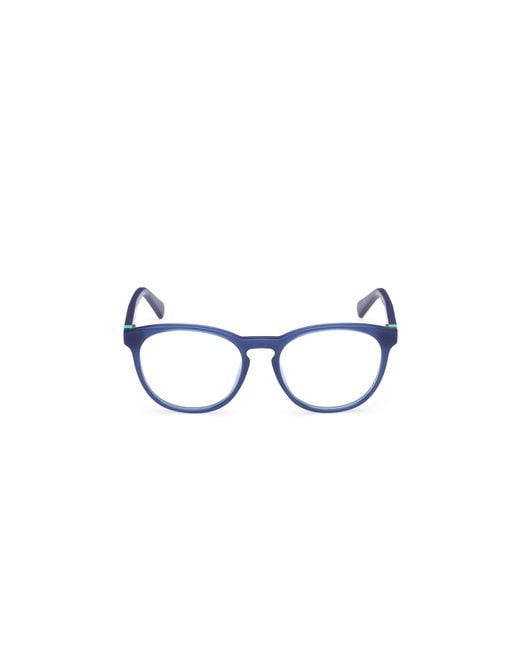 Timberland Black Tb50062 090 Optical Frames Injected Round Normal