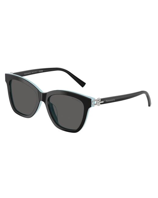 Tiffany & Co Black Tf4241D 8055S4 Sunglasses Acetate Squared Normal