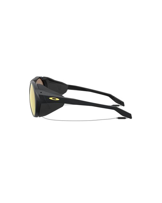 Oakley Black Oo9440 Clifden 944007 Sunglasses Plastic Round Polarized Prizm for men