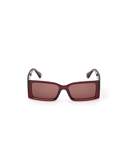 MAX&Co. Mo0130 66E Sunglasses Injected Squared Normal