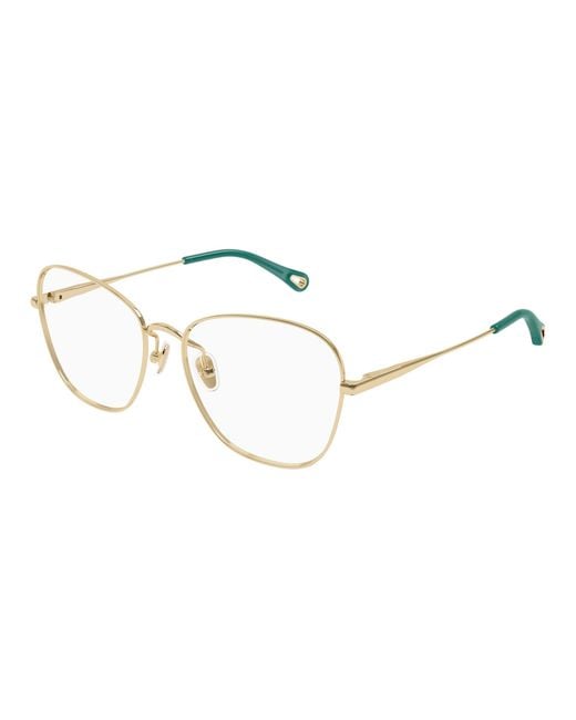 Chloé Black Ch0344O 003 Optical Frames Metal Transparent Cat Eye