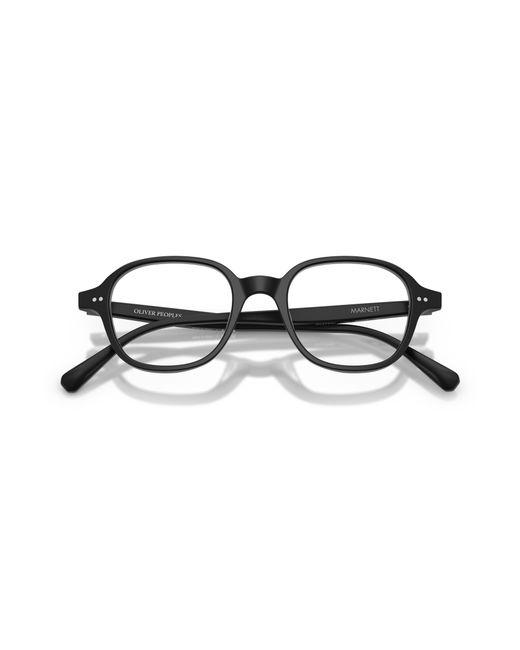 Oliver Peoples Black Ov5599U Marnett 1796 Optical Frames Acetate Transparent Geometric Normal