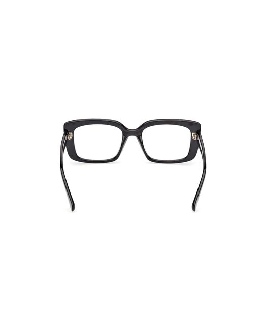 MAX&Co. Black Mo5206 001 Optical Frames Injected Squared Normal