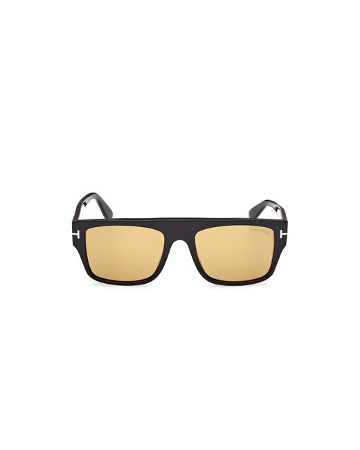 Tom Ford Black Ft0907 Dunning-02 01E Sunglasses Acetate Squared Normal for men