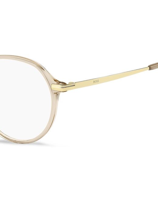 Boss Black Boss 1664 84A Optical Frames Acetate Round
