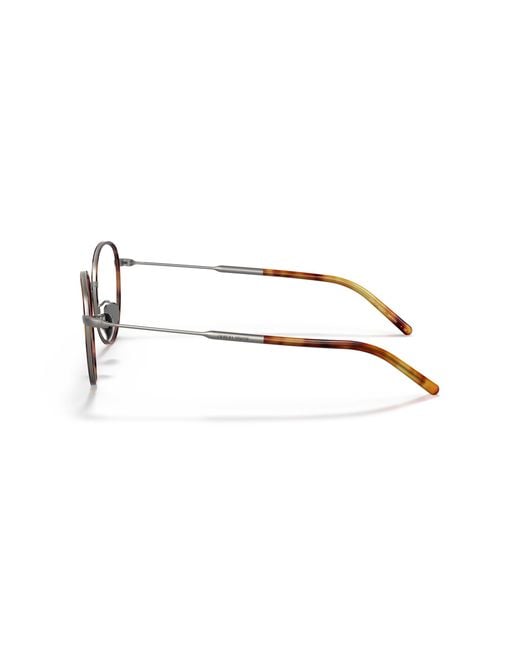 Giorgio Armani Black Ar5111J 3332 Optical Frames Metal Squared for men
