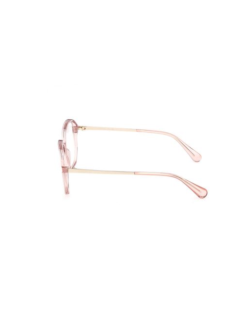 MAX&Co. Black Mo5199 072 Optical Frames Injected Geometric Normal