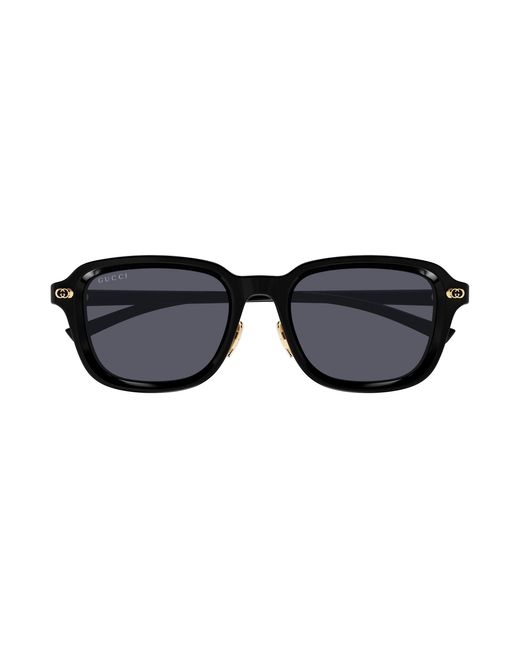Gucci Black Gg1948Sk 001 Sunglasses Acetate Squared for men
