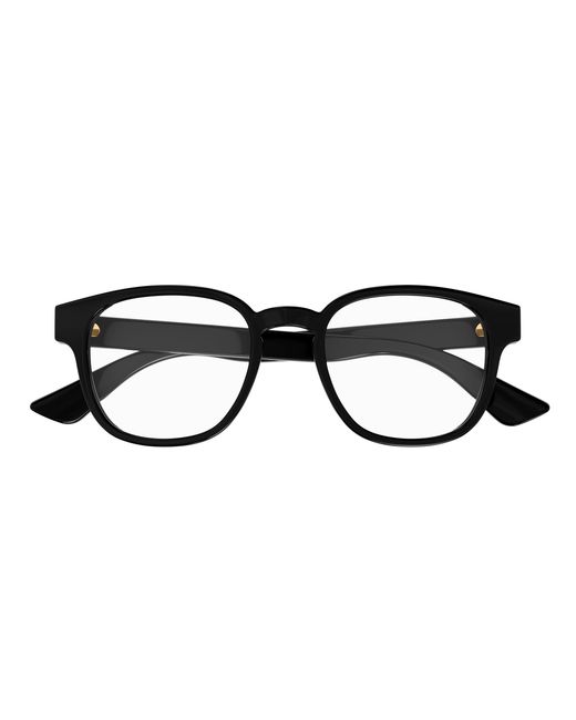 Gucci Black Gg1343O 001 Optical Frames Plastic Squared for men