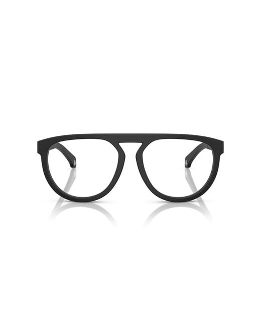 Moncler Black Me2007 3010 Optical Frames Acetate Transparent Pilot Normal