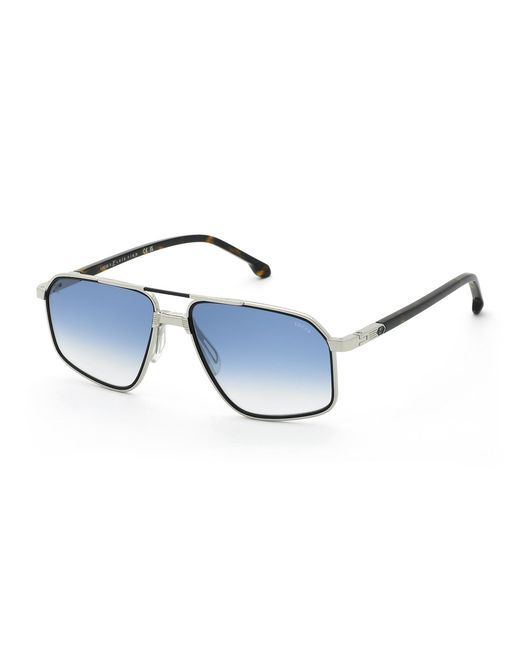 Lozza Black Sl2447 579Y Sunglasses Metal Geometric Normal Nuanced for men