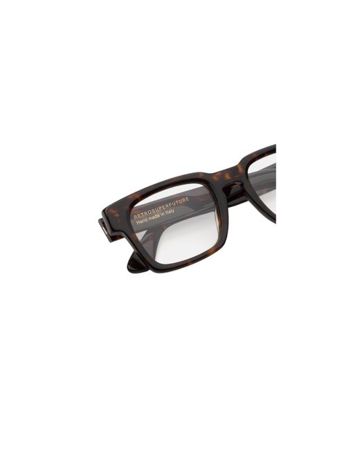 Retrosuperfuture Black Sx0 Numero 133 Optical Frames Acetate Squared