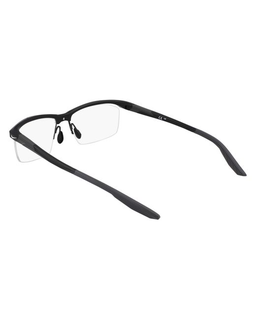 Nike Black 7402 001 Optical Frames Bio-Inject Squared Normal Normal for men