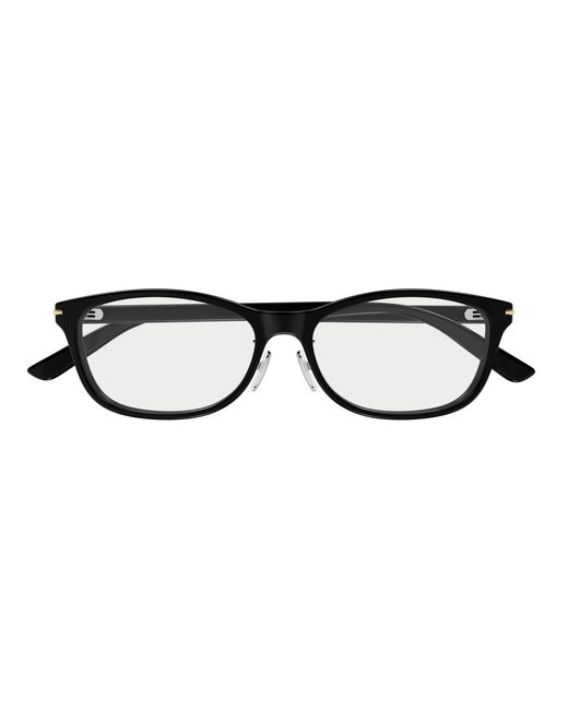 Gucci Black Gg2003Oj 004 Optical Frames Acetate Transparent Squared for men