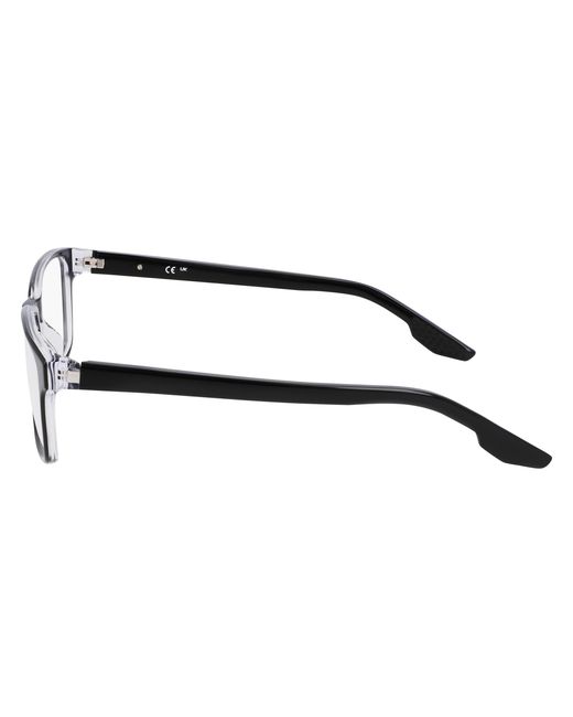 Nike Black 7160 010 Optical Frames Recycled Pet Squared Normal Photochromatic for men