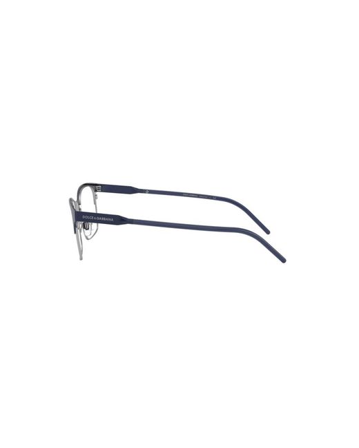 Dolce & Gabbana Black Dg1330 1280 Optical Frames Metal Squared for men