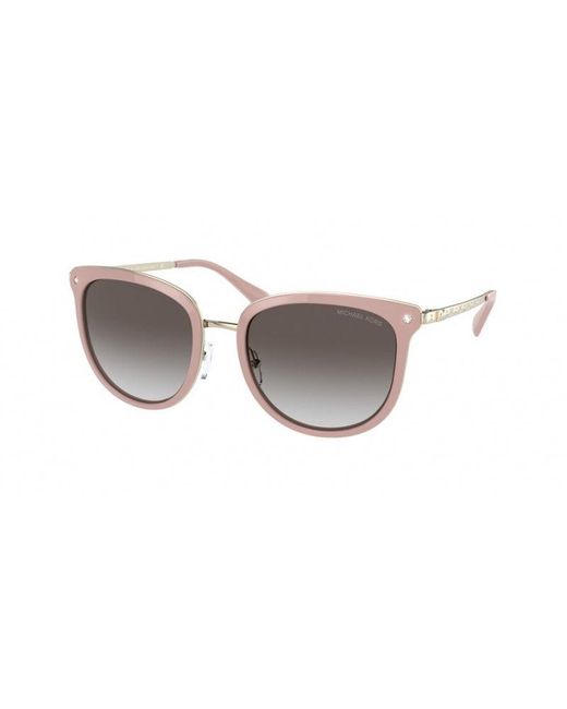 Michael Kors Black Mk1099B Adrianna Bright 30198G Sunglasses Metal Round Nuanced