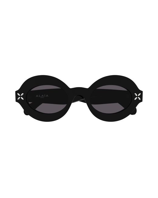 Alaïa Black Aa0059S 001 Sunglasses Acetate Grigio Pantos