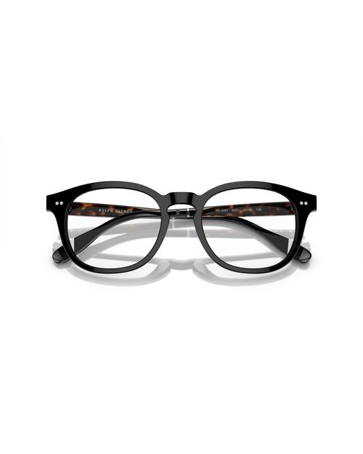 Polo Ralph Lauren Black Ph2267 5001 Optical Frames Acetate Transparent Squared Normal for men