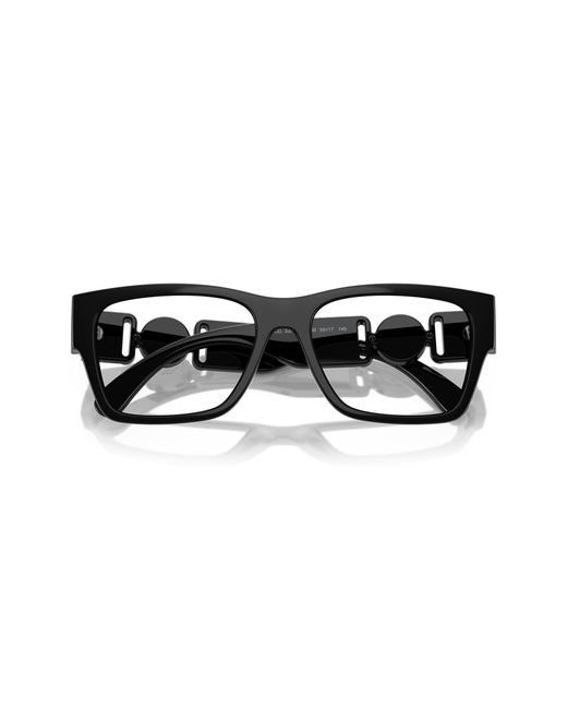 Versace Black Ve3368U 5360 Optical Frames Injected Pillow Normal for men
