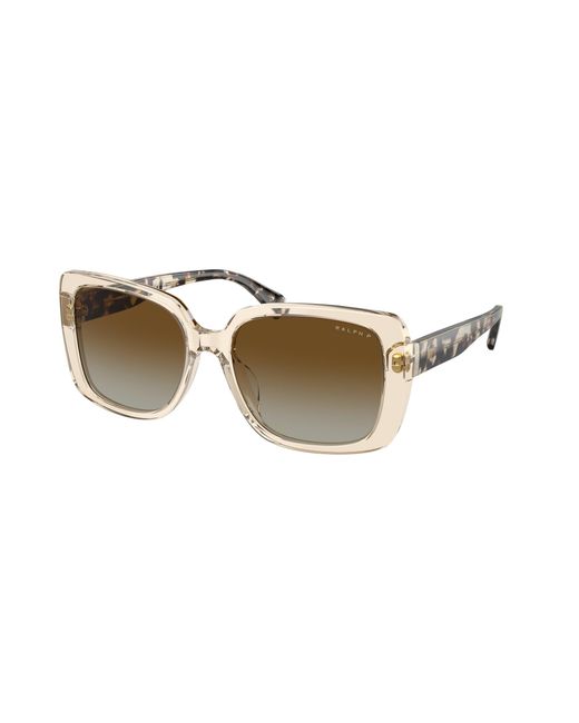 Ralph Lauren Black Ra5298U 6072T5 Sunglasses Acetate Squared Polarized Shaded