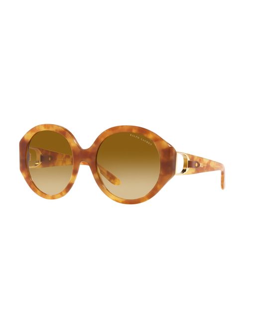 Ralph Lauren Black Rl8188Q 60832L Sunglasses Acetate Round Normal Nuanced