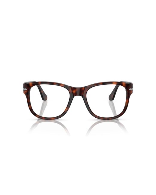 Persol Black Po3312V 24 Optical Frames Acetate Transparent Squared Normal