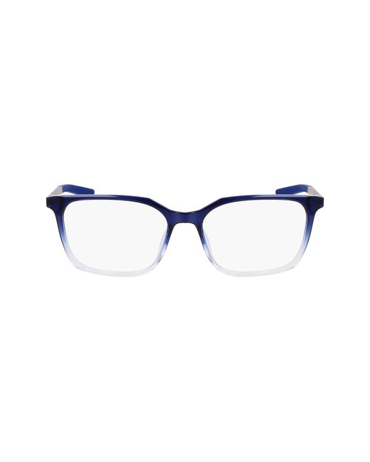 Nike Black 7227 416 Optical Frames Bio-Inject Squared Normal for men