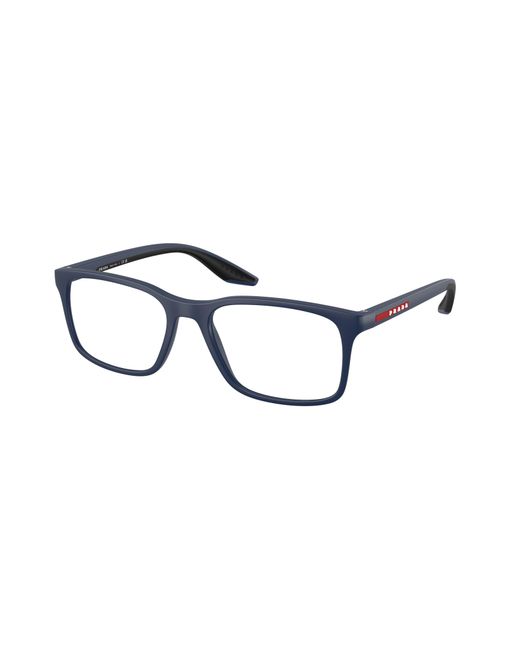 Prada Linea Rossa Black Ps 08Rv Mag1O1 Optical Frames Injected Transparent Pillow Normal for men