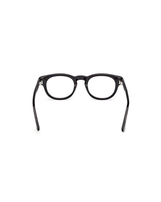 Web Black We5465 001 Optical Frames Acetate Round Normal for men