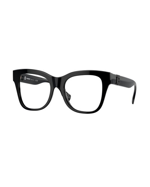 Burberry Black Be2388 4093 Optical Frames Acetate Transparent Squared Normal