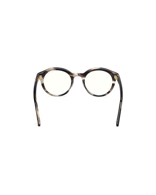 Tom Ford Black Ft6061-B 056 Optical Frames Acetate Round Normal