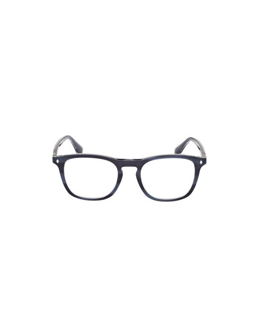 Web Black We5386 092 Optical Frames Acetate Squared Normal for men